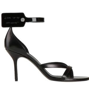 Off-White™ black thong sandals size 9 new